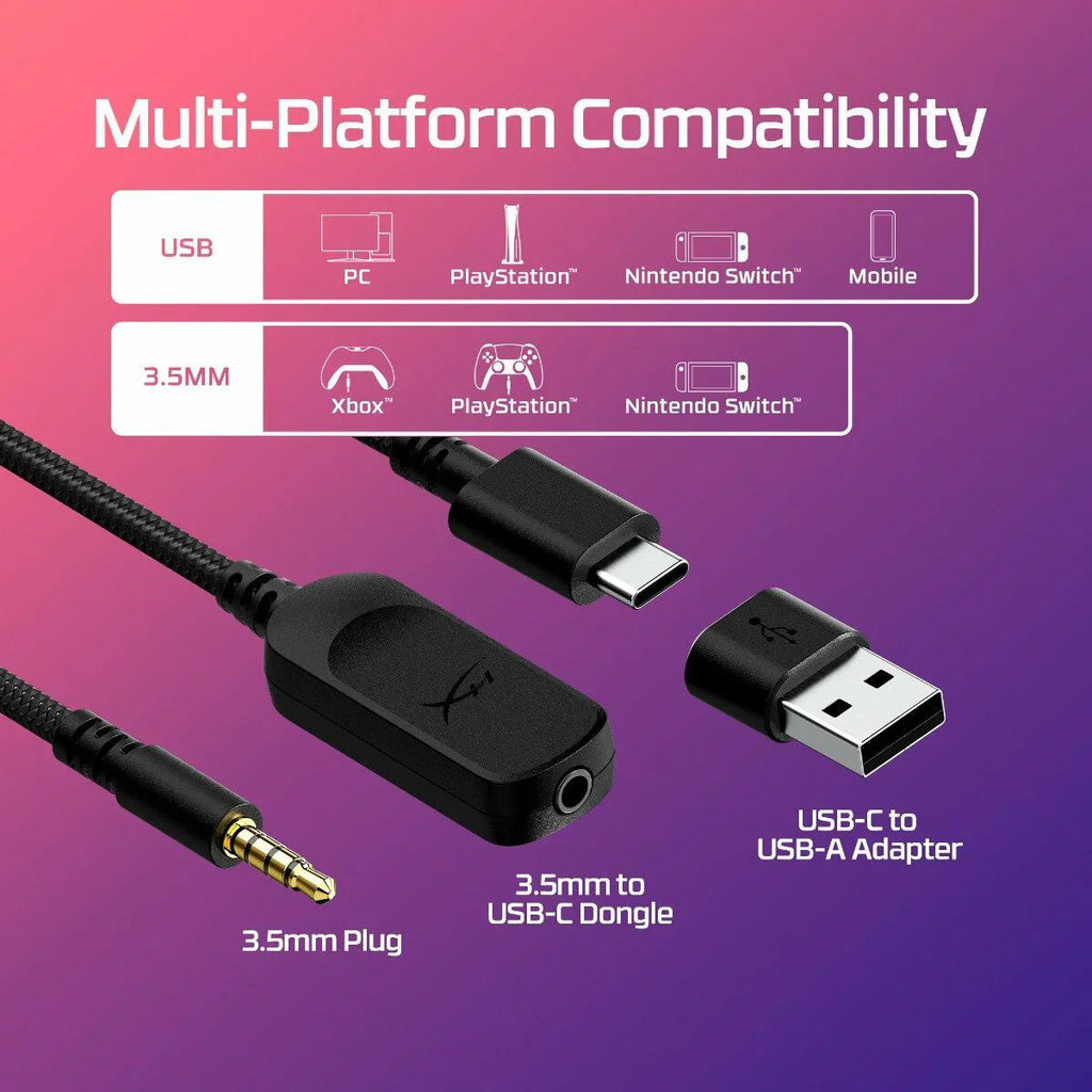 2025 Audífonos HyperX Cloud III USB Comfort Multiplataforma Black