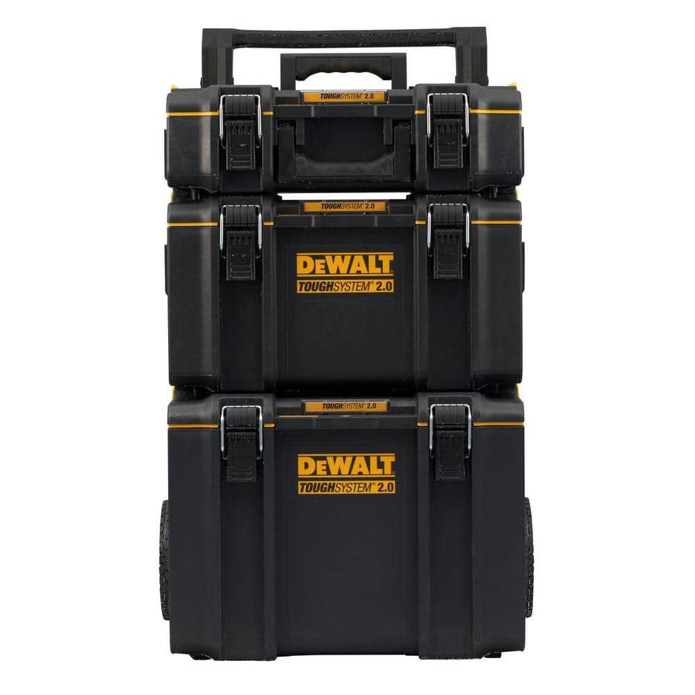 Sistema de Cajas de Herramientas TOUGHSYSTEM 2.0 Torre de 24 pulgadas (Juego de 3 Piezas) DWST60437
