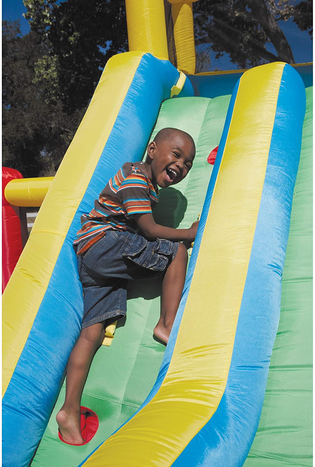 2025 Little Tikes Resbaladilla Inflable Gigante y Salta-Salto