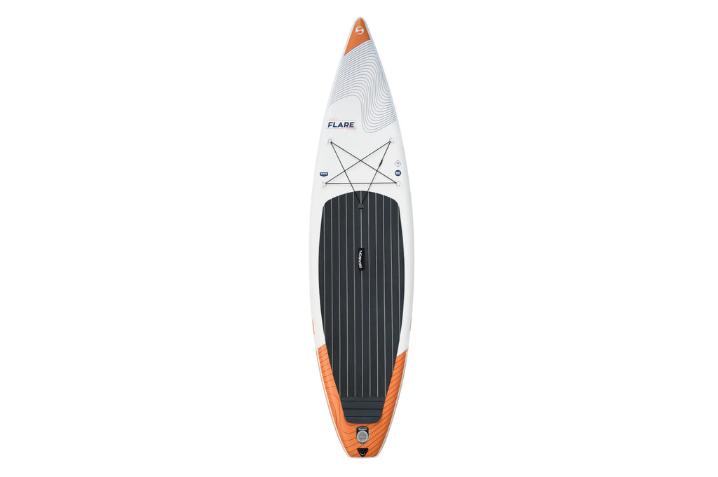 2025 Flare Pro 10.8 Tabla de SUP Touring hinchable – Double Layer Fusion, con remo de fibra de vidrio, bomba y mochila con ruedas