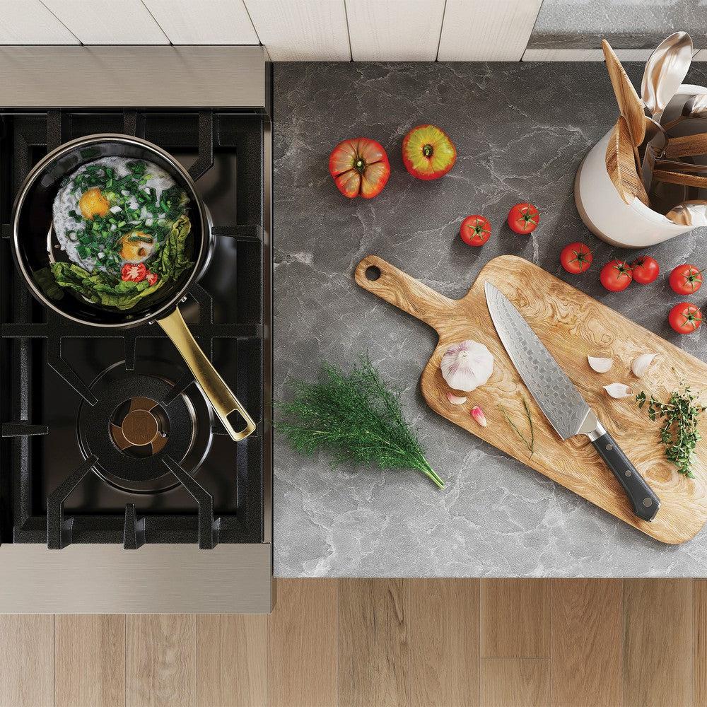 Set de Cocina de 10 Piezas en Acero Inoxidable No Tóxico ZLINE (CWSETL-ST-10)