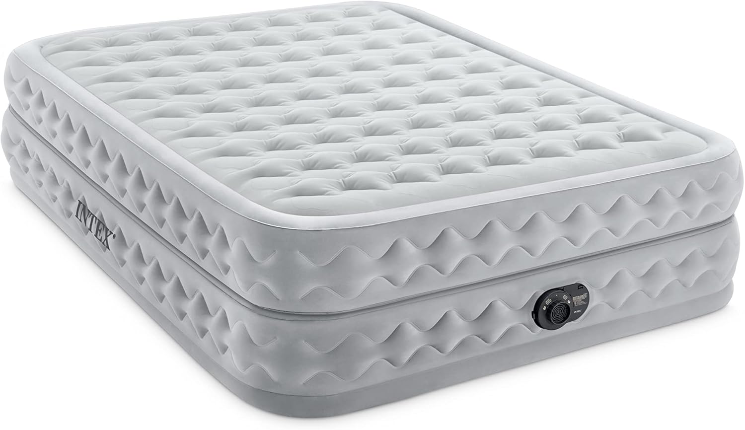Intex 64428Np – Colchón Inflable Ultra Plush para 2 Personas con Fiber-Tech