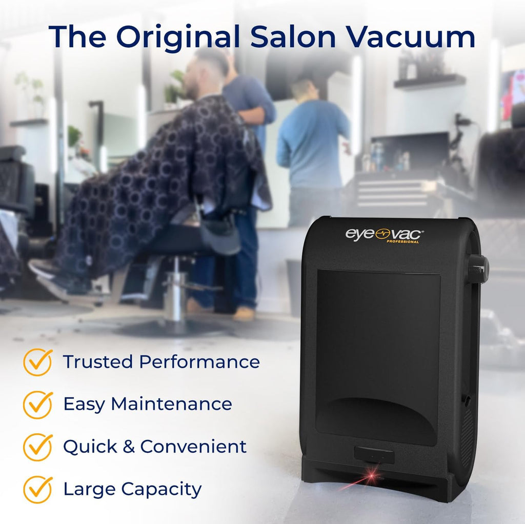 2025 EyeVac Pro – Aspiradora automática sin contacto | Ideal para salones, pelos de mascotas, cocina y uso profesional