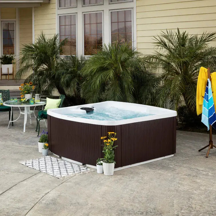 Lifesmart Spas Leganza Spa Rectangular con Ozono para 6 Personas y 90 Chorros