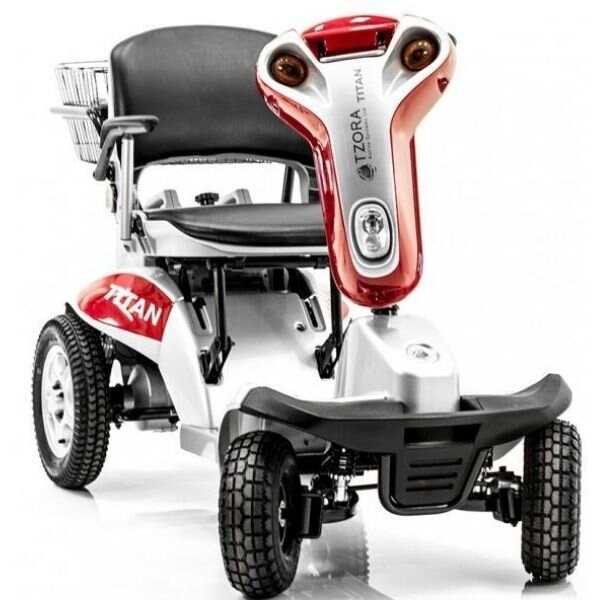 2025 Scooter de Movilidad Plegable de 4 Ruedas Tzora Titan Hummer XL