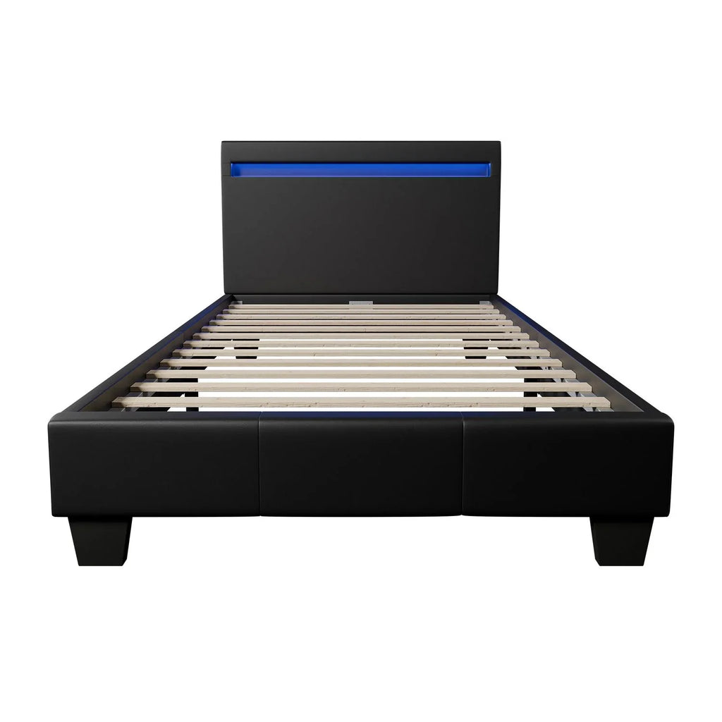 2025 Cama tapizada Verona 120x200 cm en blanco