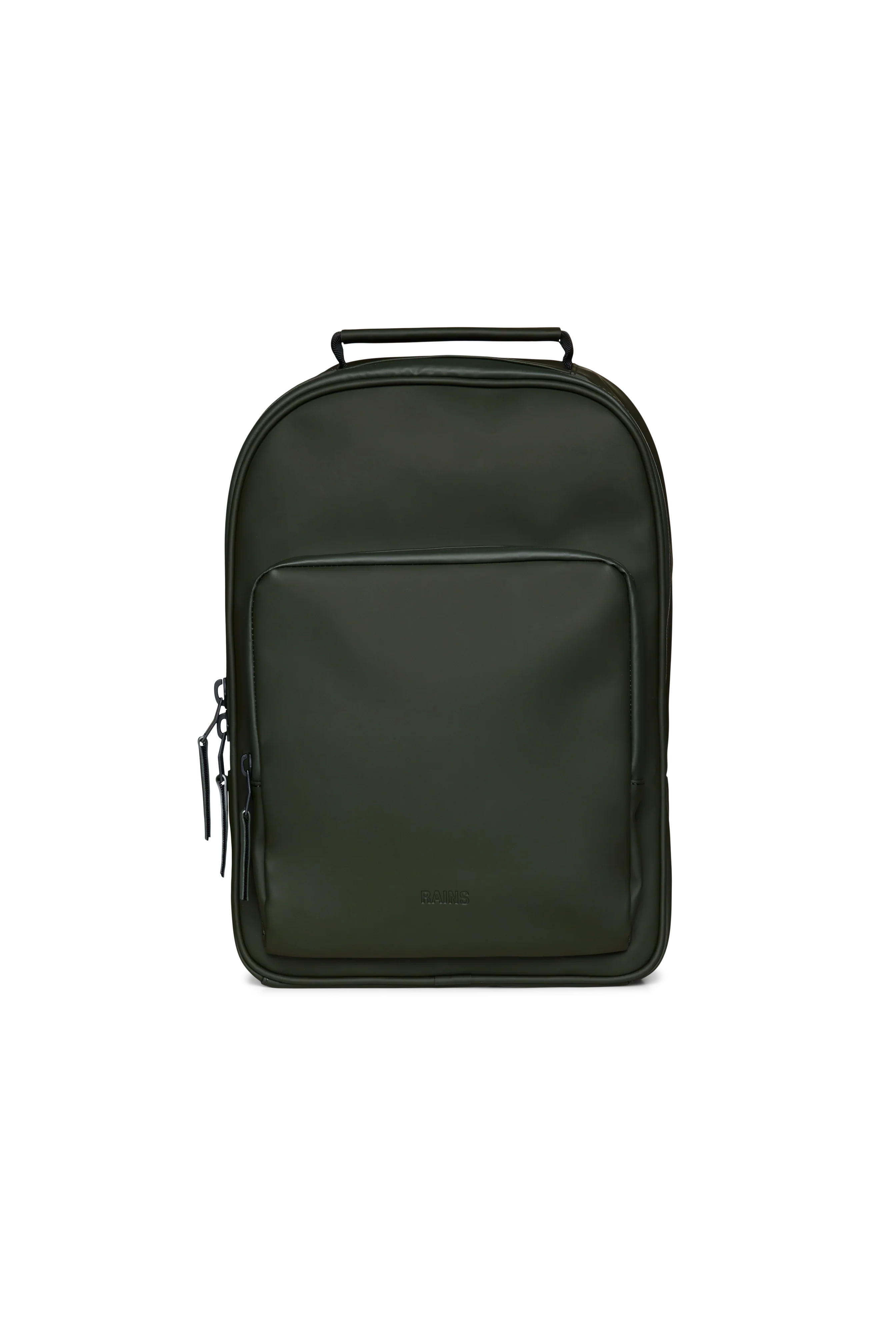 2025 Book Daypack – Sac à dos campus minimaliste et imperméable avec compartiment pour ordinateur 15" – Robuste et durable en tissu PU