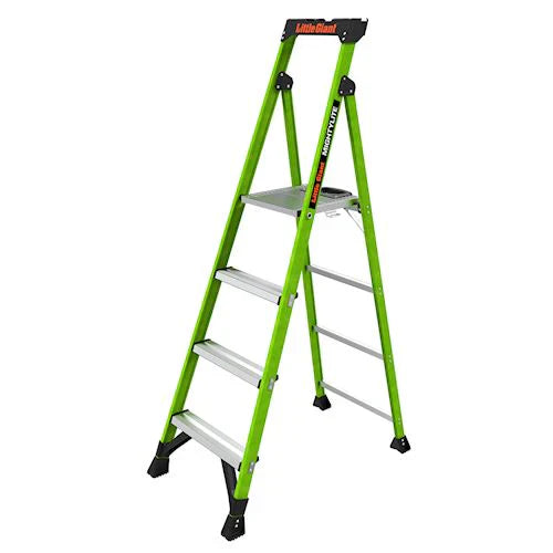 2025 Escalera de Tijera MightyLite™ Ultrafuncional de Fibra de Vidrio, Ligera y Segura