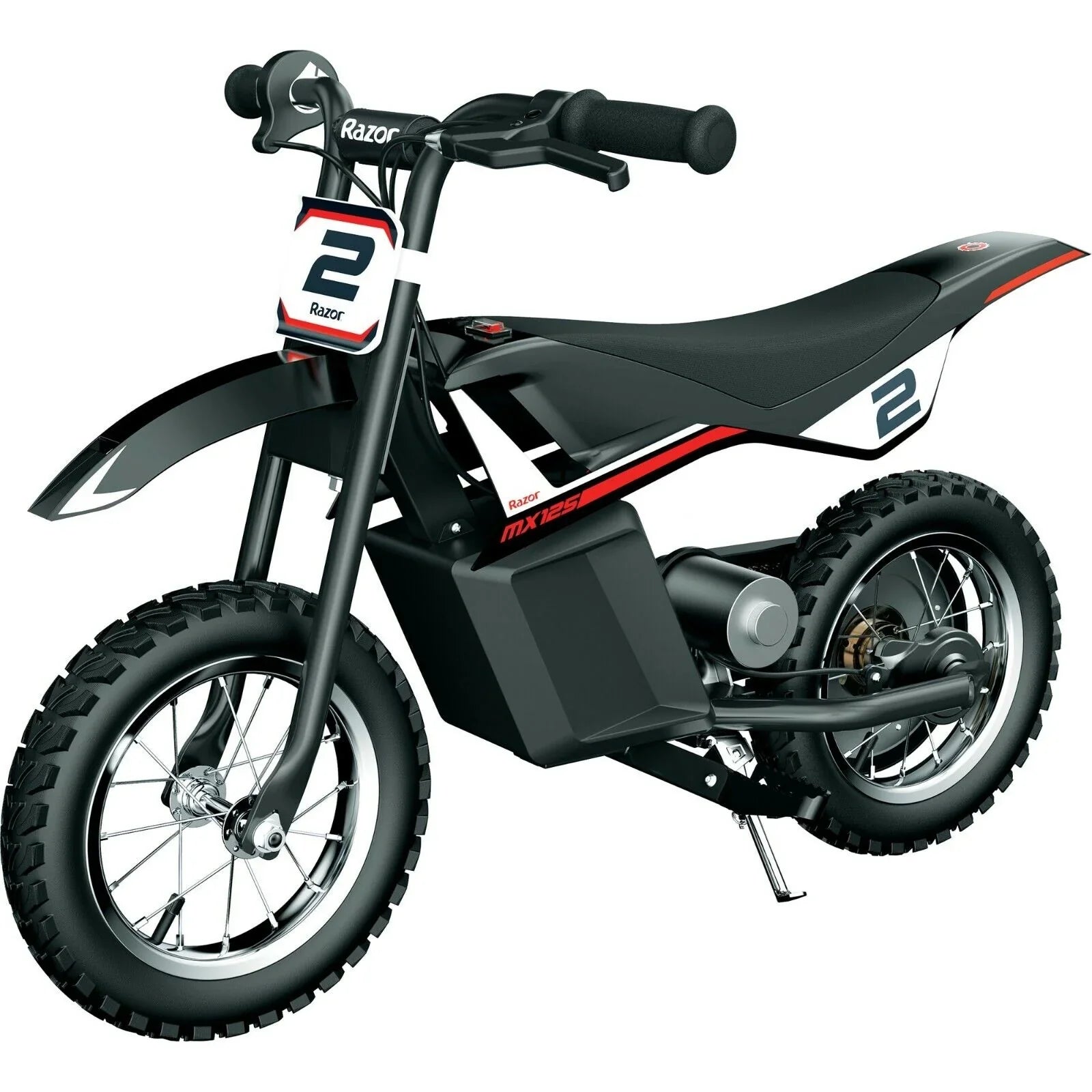 2025 Moto Cross Eléctrica para Niños Razor Dirt Rocket MX125 - Negra