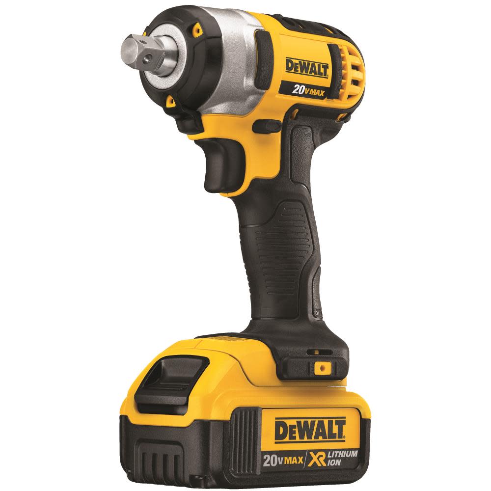 2025 Kit de Llave de Impacto 20V MAX de 1/2 Pulgada con Pasador de Retención