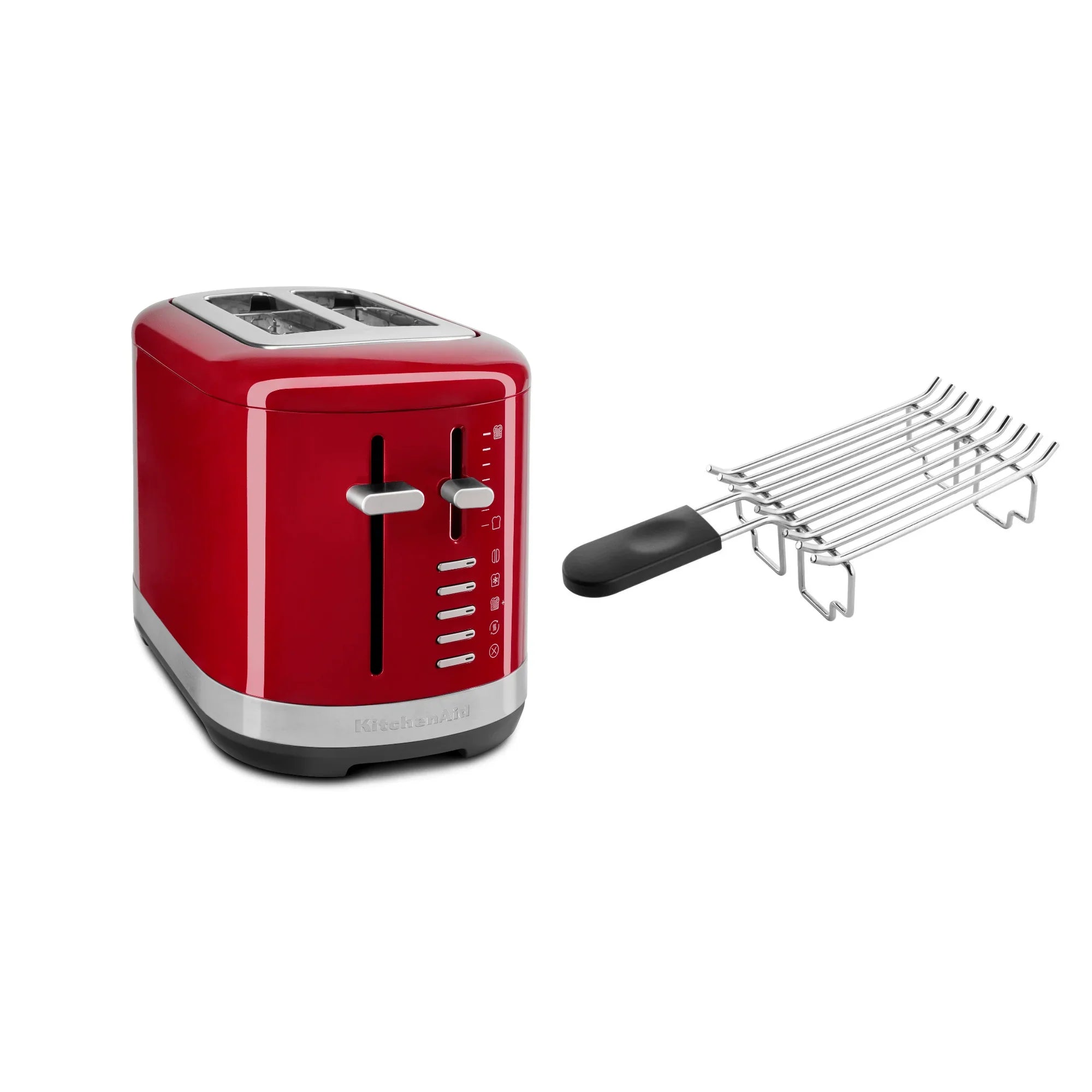 2025 Set KitchenAid de 2 piezas, tostadora + soporte para panecillos 5KMT2109