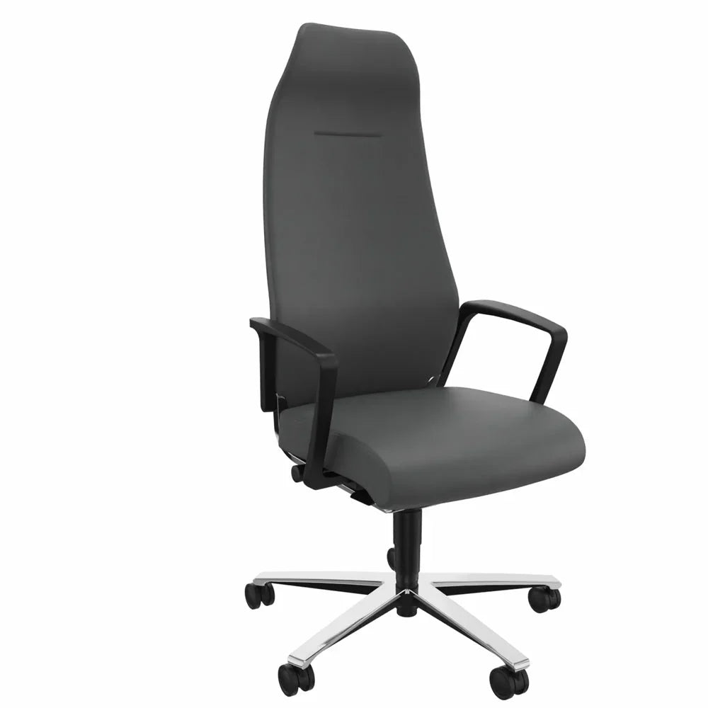 2025 Silla de Oficina Ergonómica Züco Selvio E 0156 Ejecutiva | Respaldo Alto Totalmente Acolchado | Reposacabezas