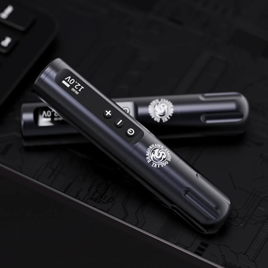 Máquina de Tatuaje Wireless Dragonhawk X9 con recorrido de 3.5 mm