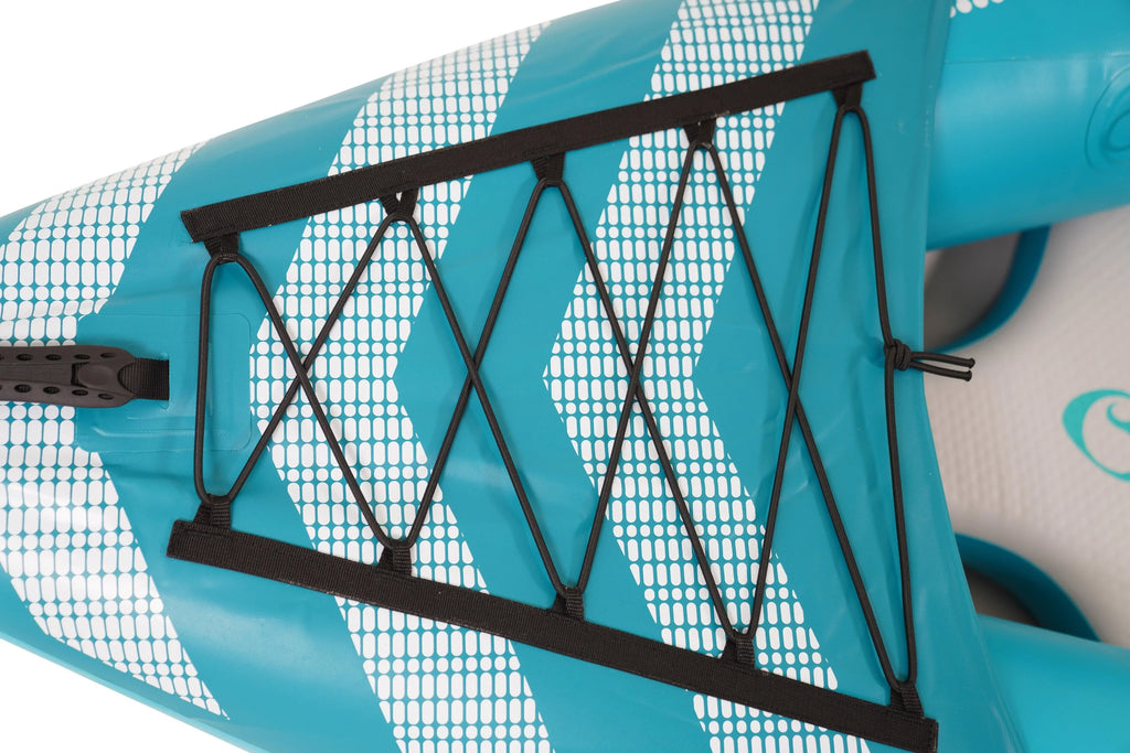 2025 Hybris 410 Kayak hinchable para 2 personas con suelo Drop-Stitch y paredes de PVC