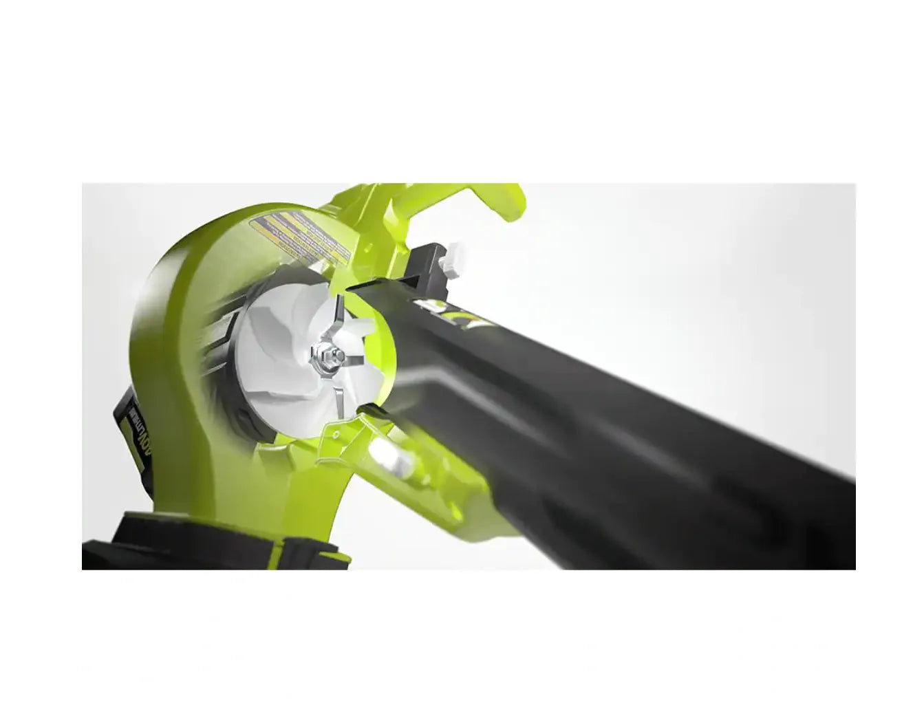 2025 RYOBI RY40451-2B 40V Vac Attack Aspiradora de Hojas Inalámbrica/Mulchadora con (2) Baterías de 5.0 Ah y (1) Cargador