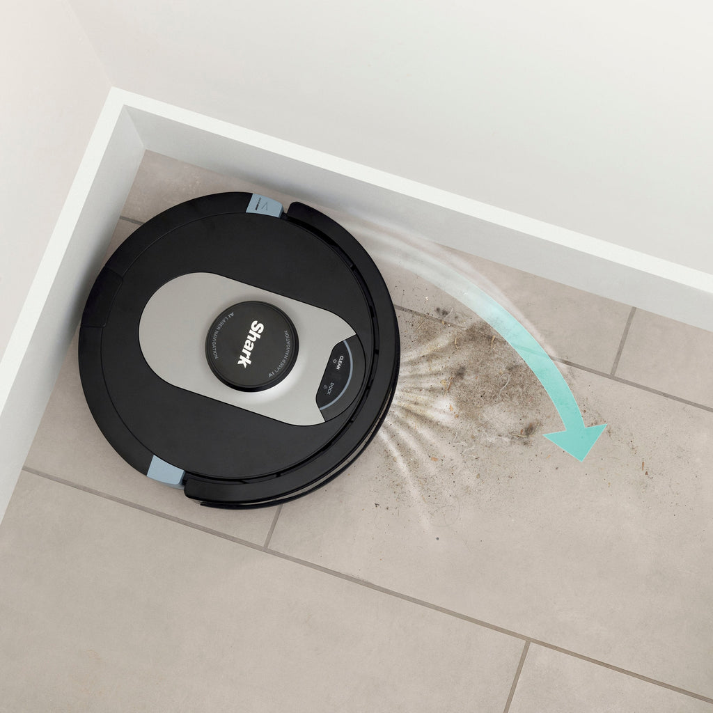2025 Shark – Aspiradora Robot AI Ultra con Matrix Clean, Mapeo del Hogar, Base Auto-vaciable sin Bolsa HEPA, Conectividad WiFi – Negra