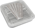 2025 Cuchillas para raspador de vidrio 100 x 22 x 0,2 mm - 350 piezas en caja