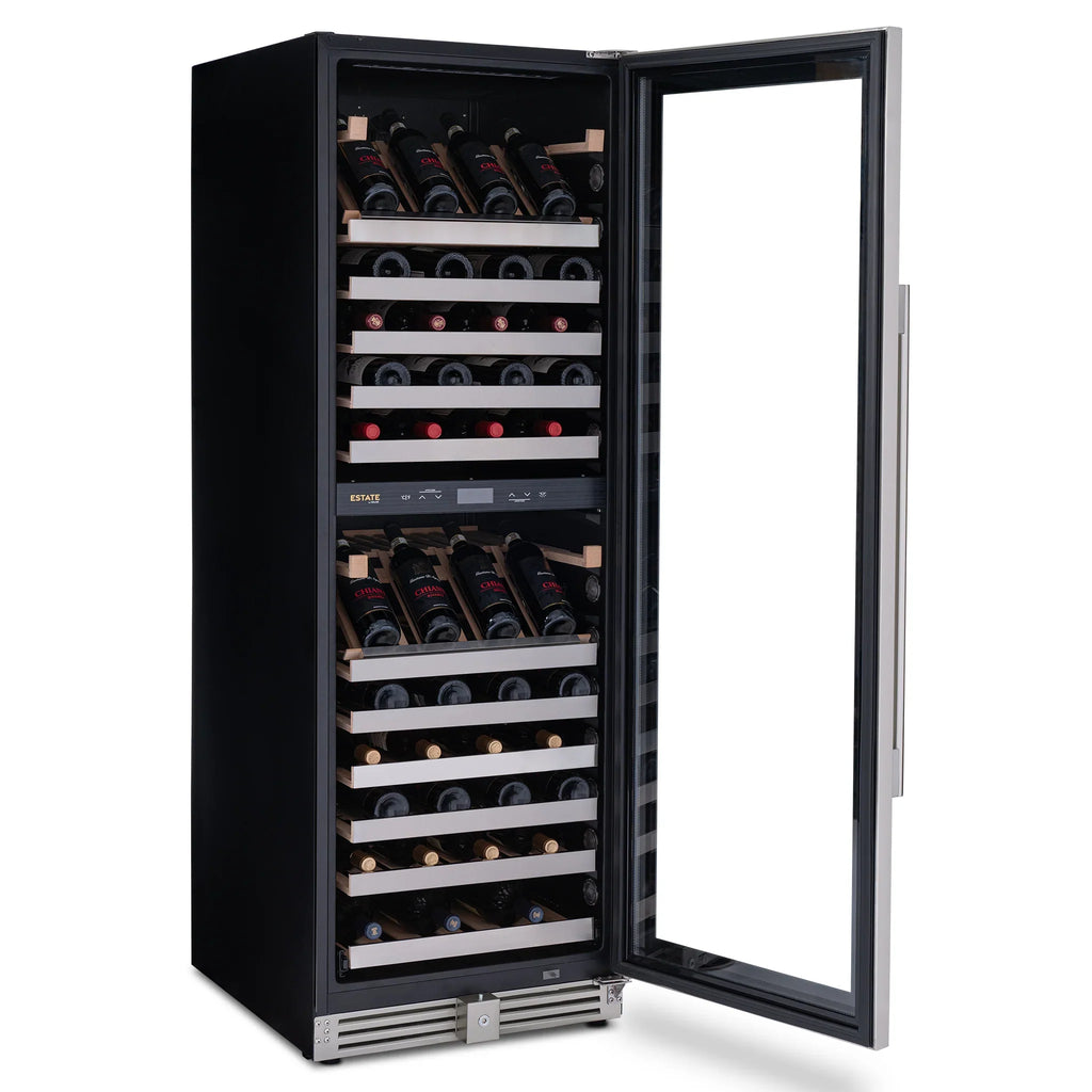 2025 Refrigerador de Vinos Independiente Newair ESTATE – Acero Inoxidable (160 botellas)