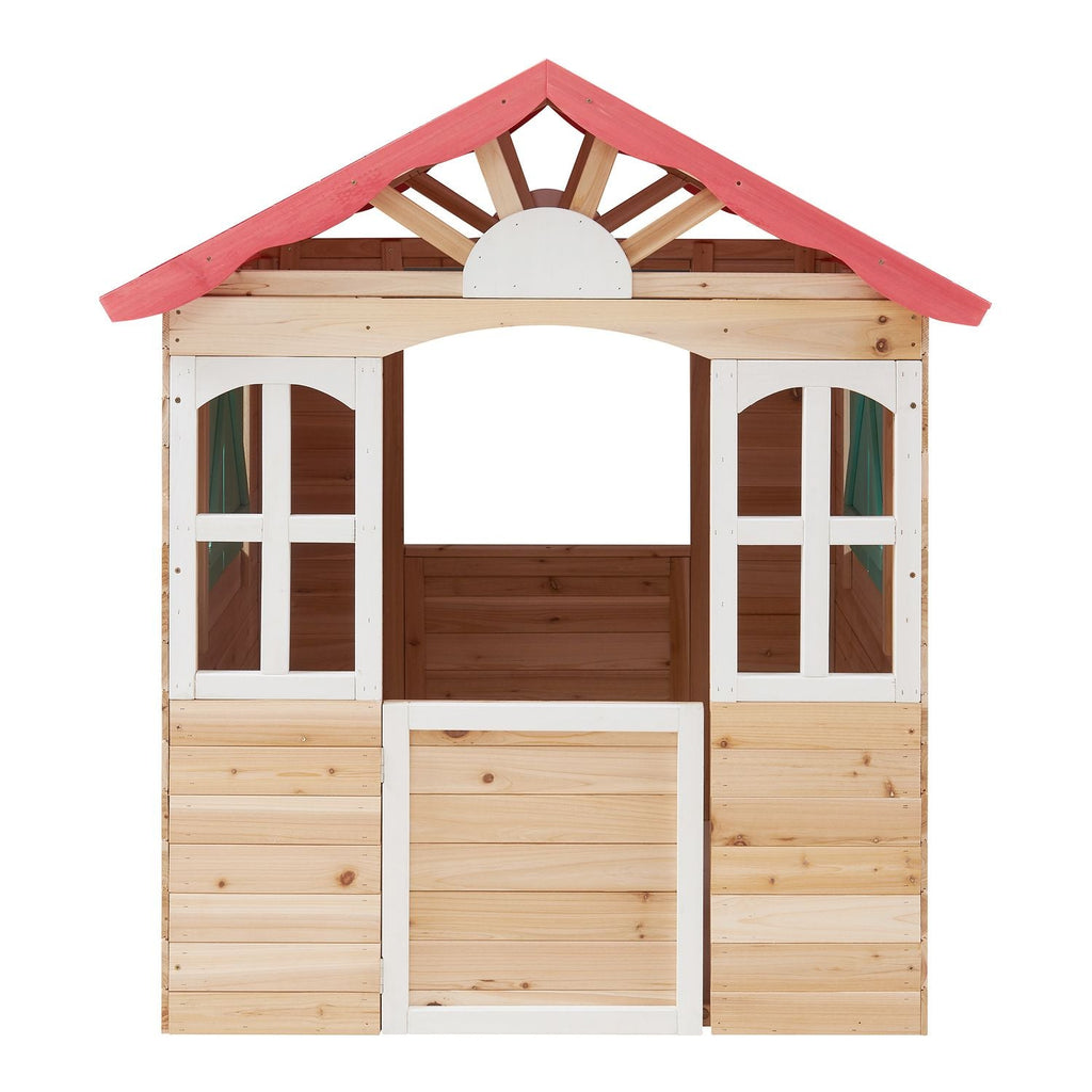 Casita Infantil Lulä Madera De Abeto 130x115x101 Cm [casa.pro]