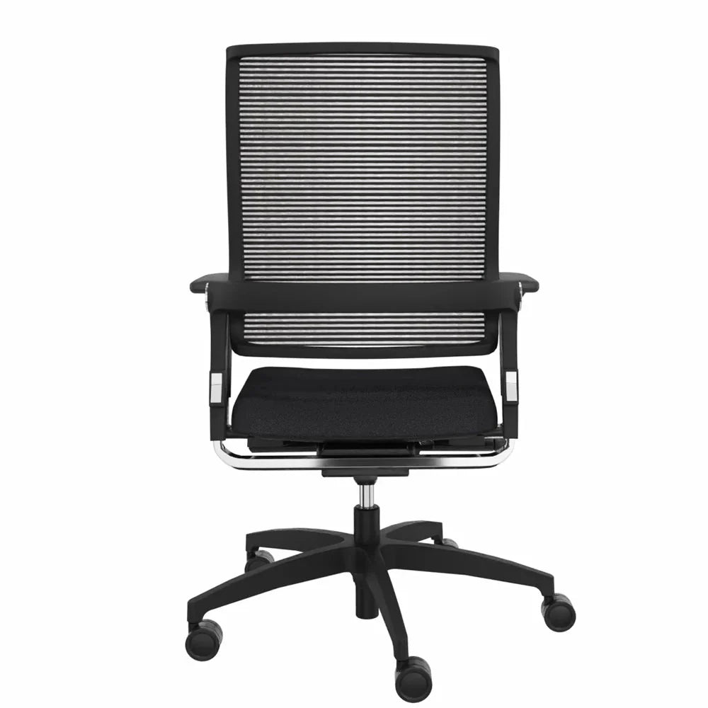 2025 Silla de Oficina Ergonómica Dauphin LORDO FLEX LO 3017_SLP | Respaldo de Malla | Negra