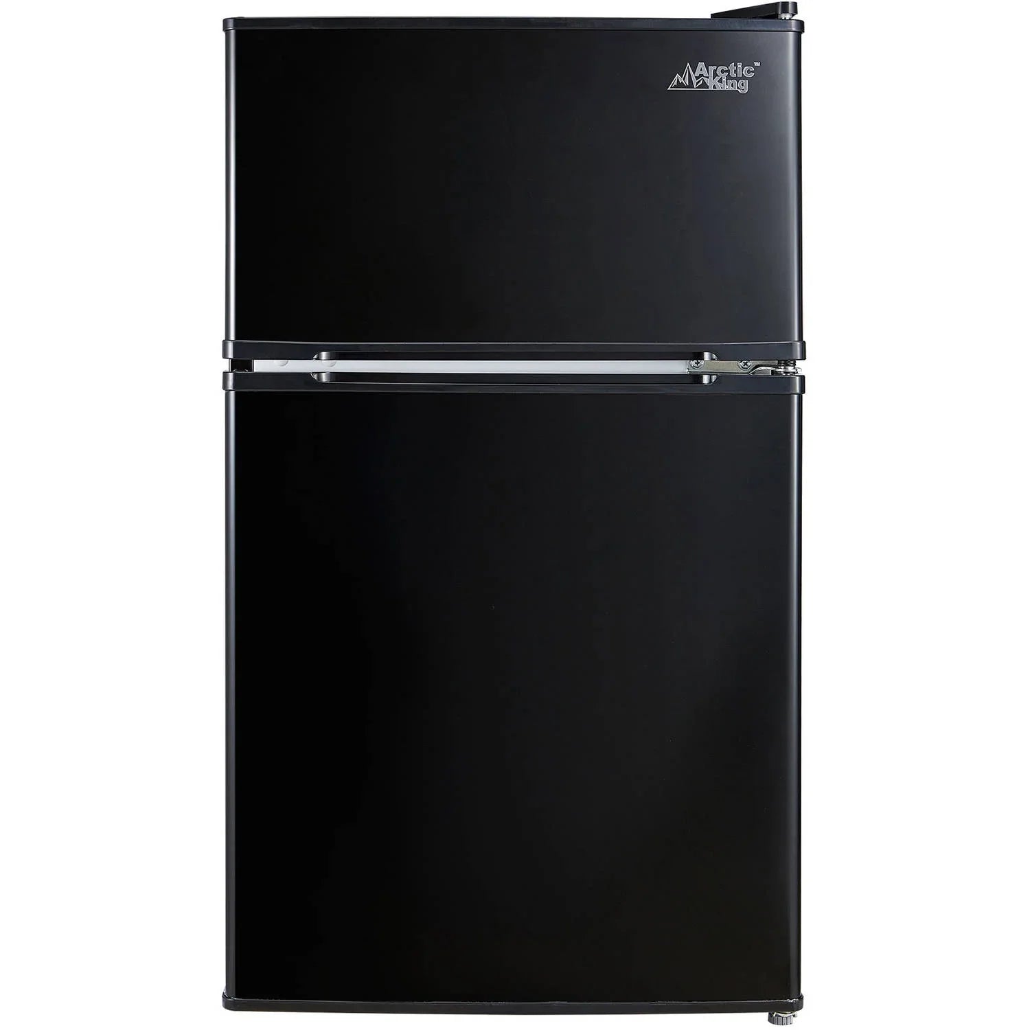 2025 Arctic King 3.2 pies³ - Refrigerador compacto de dos puertas con congelador, negro