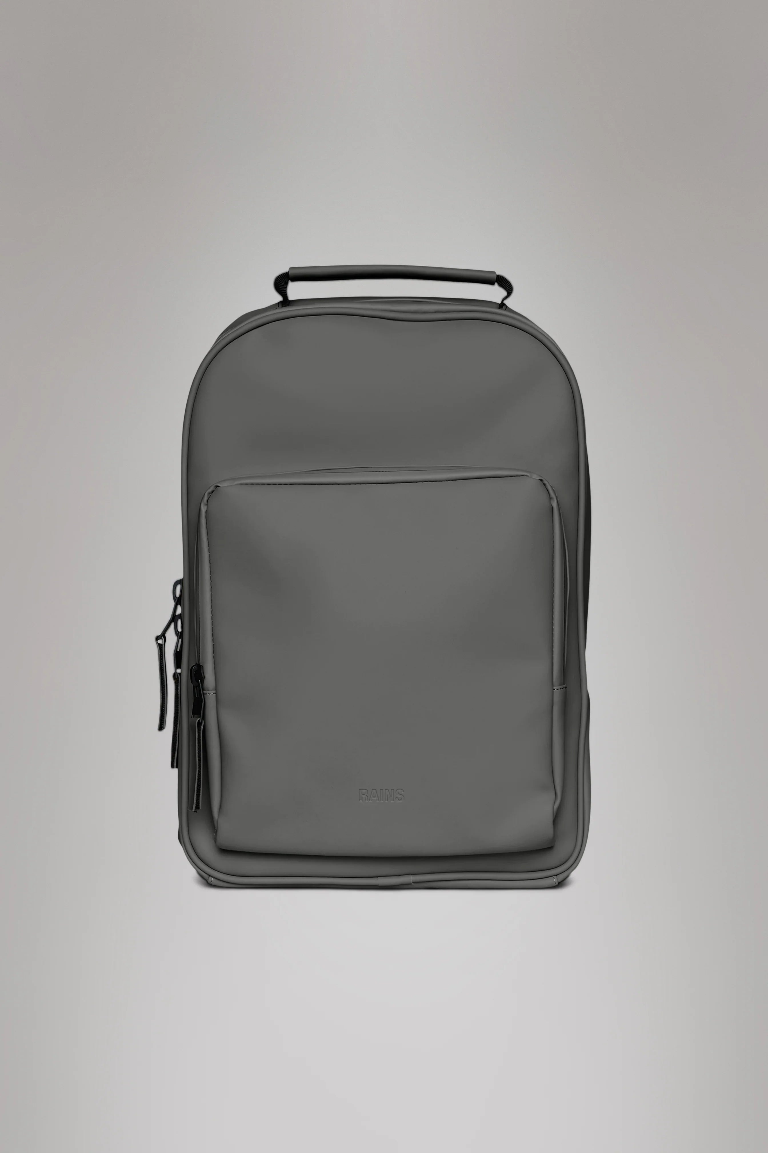 2025 Book Daypack – Sac à dos campus minimaliste et imperméable avec compartiment pour ordinateur 15" – Robuste et durable en tissu PU