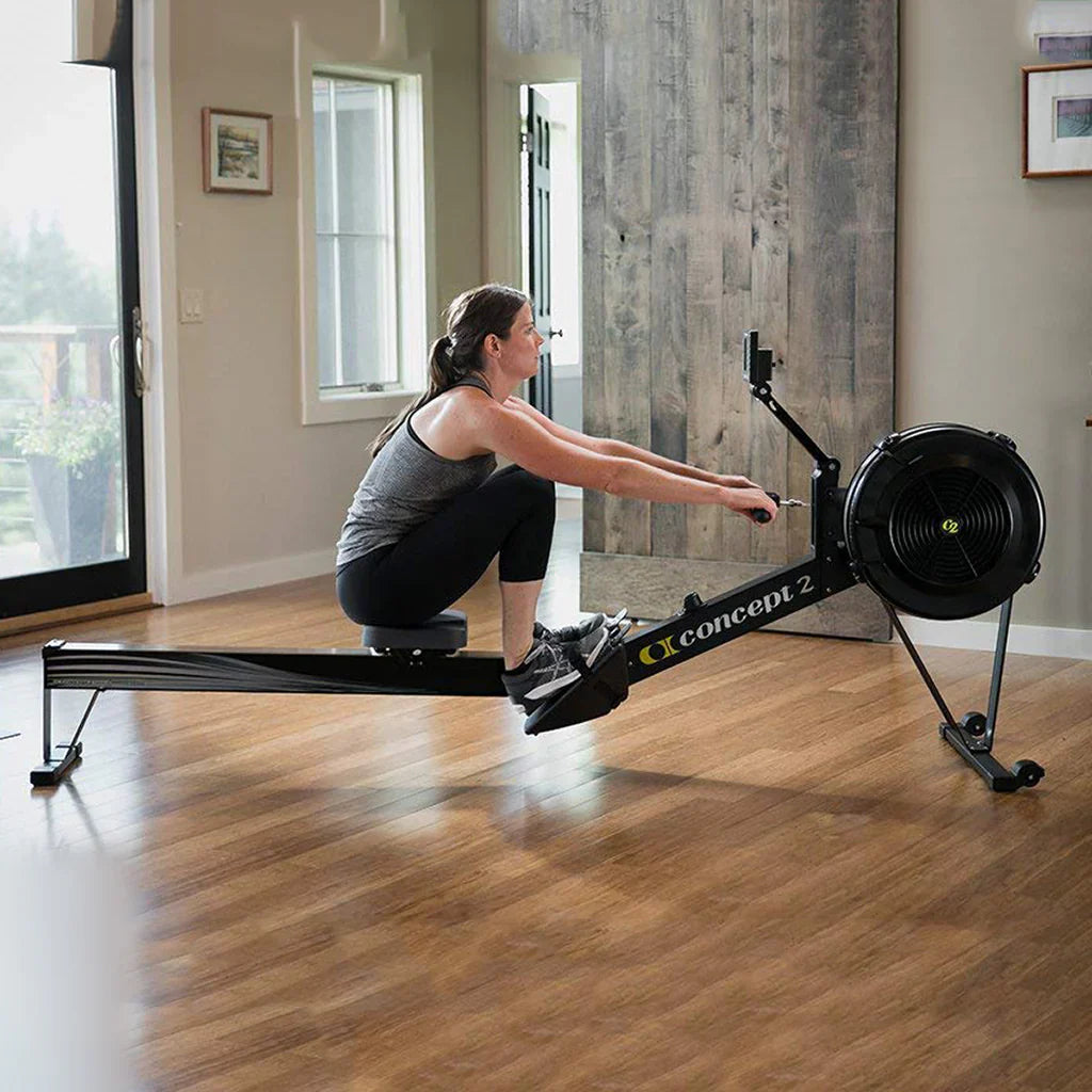 2025 Concept2 Model D Remoergómetro de Alta Gama – Entrenamiento Corporal Completo, Estructura de Aluminio Duradera, Monitor de Rendimiento PM, Resistencia Ajustable