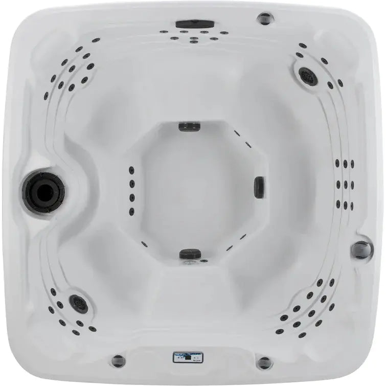 Lifesmart Spas LS700DX Spa de 230 Voltios para 7 Personas con 90 Chorros, Cuadrado, con Ozono