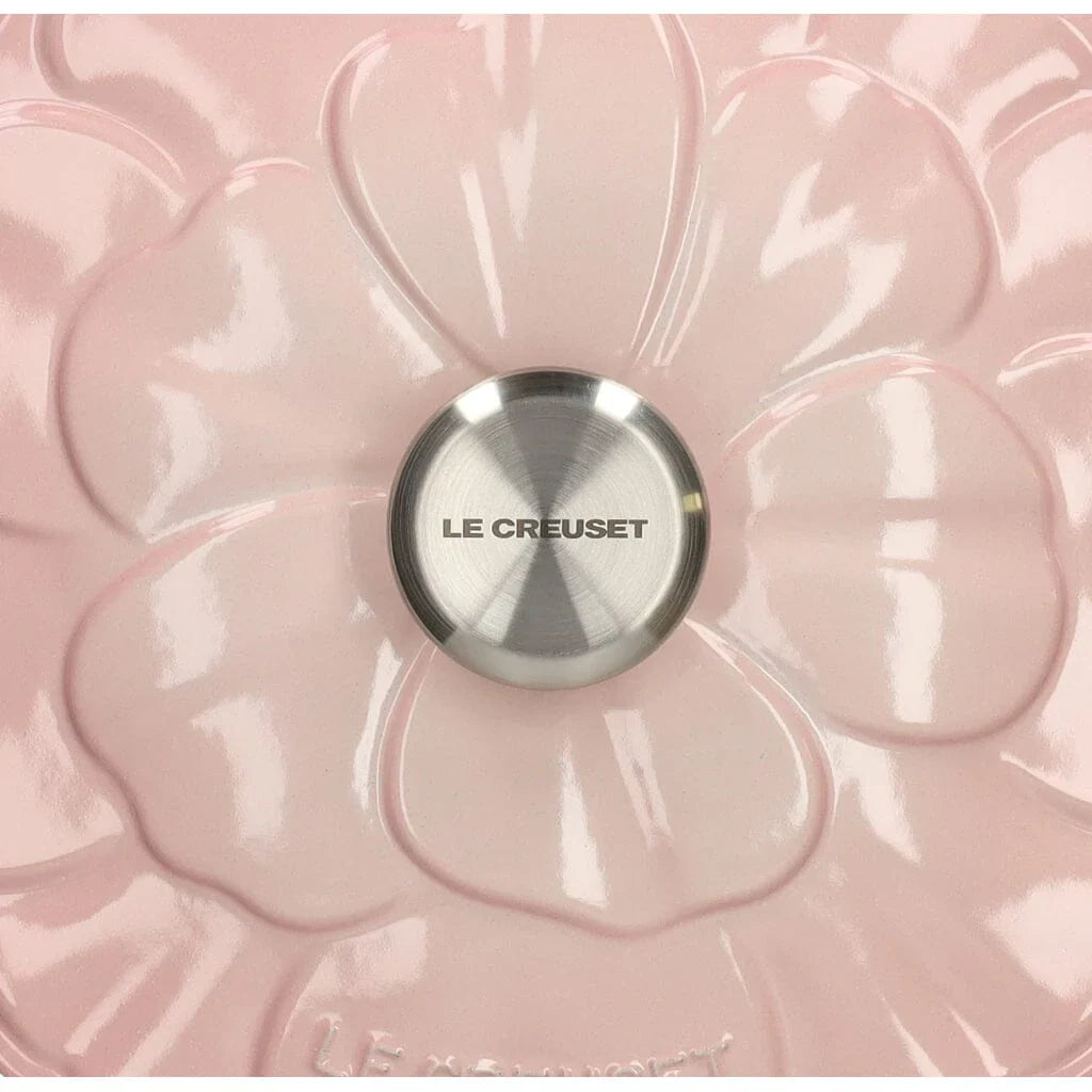 2025 Le Creuset - Cacerola Campagnard Signature Blossom 26 cm Rosa Concha