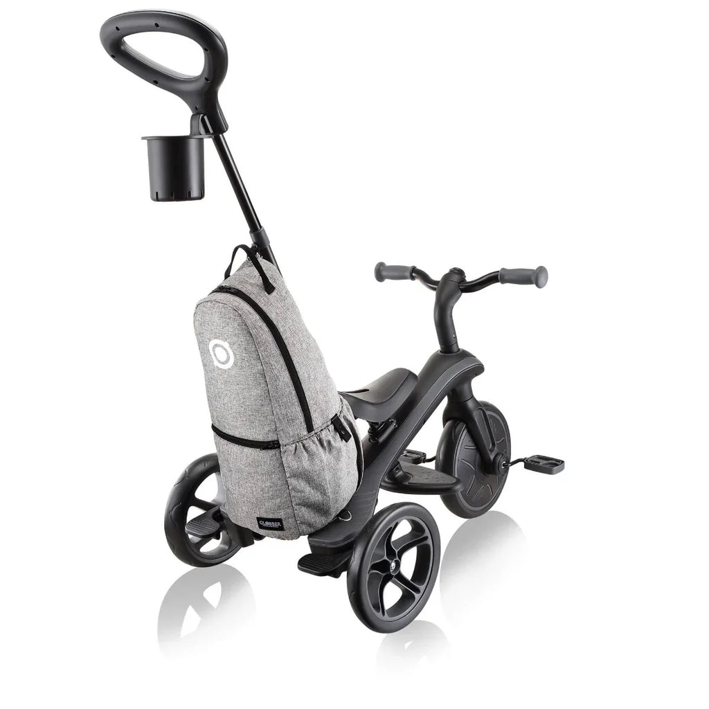 2025 Triciclo Infantil Globber EXPLORER 4 en 1 Deluxe Play – Con Asa Parental y Bolsa de Almacenamiento