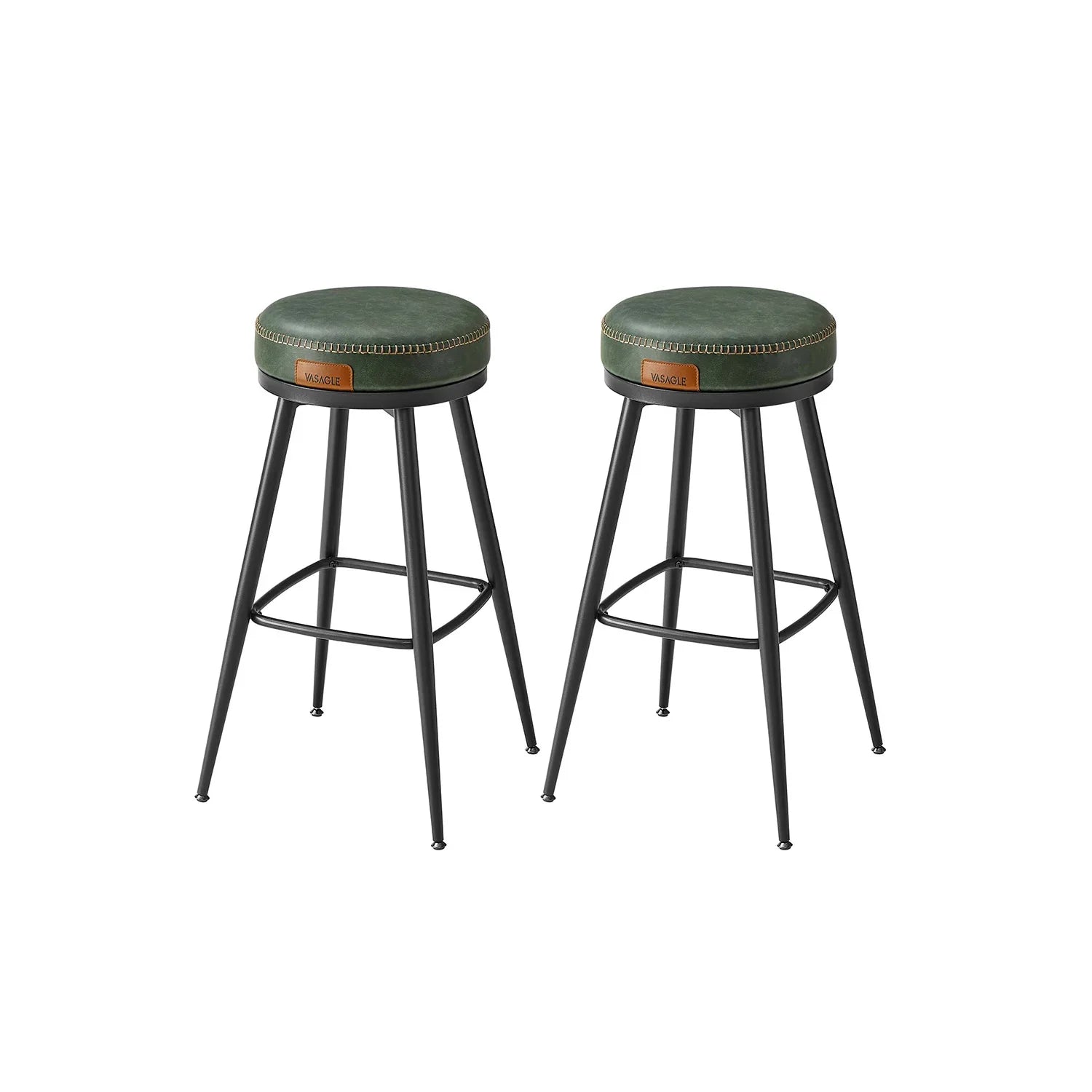 EKHO Colección - Juego de 2 Taburetes de Bar