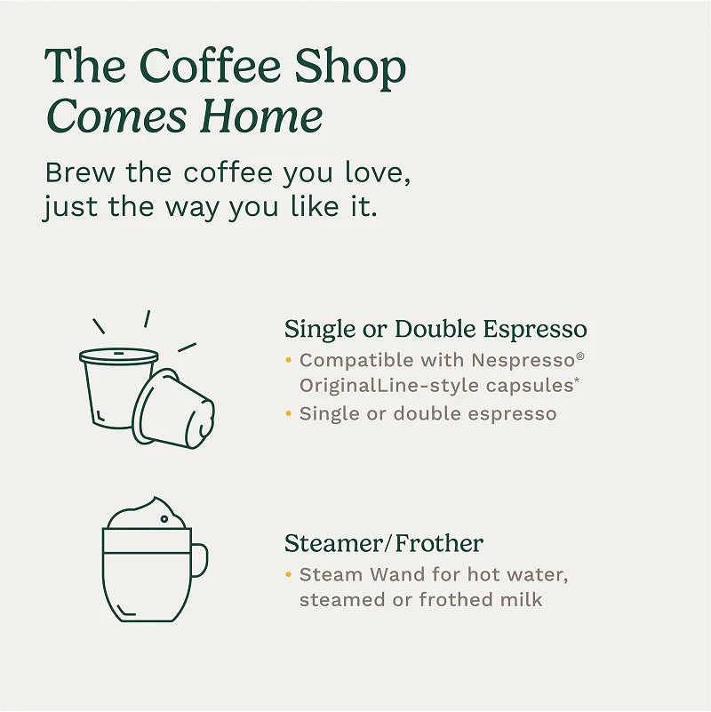 2025 Máquina de café Cuisinart Barista Bar 4 en 1
