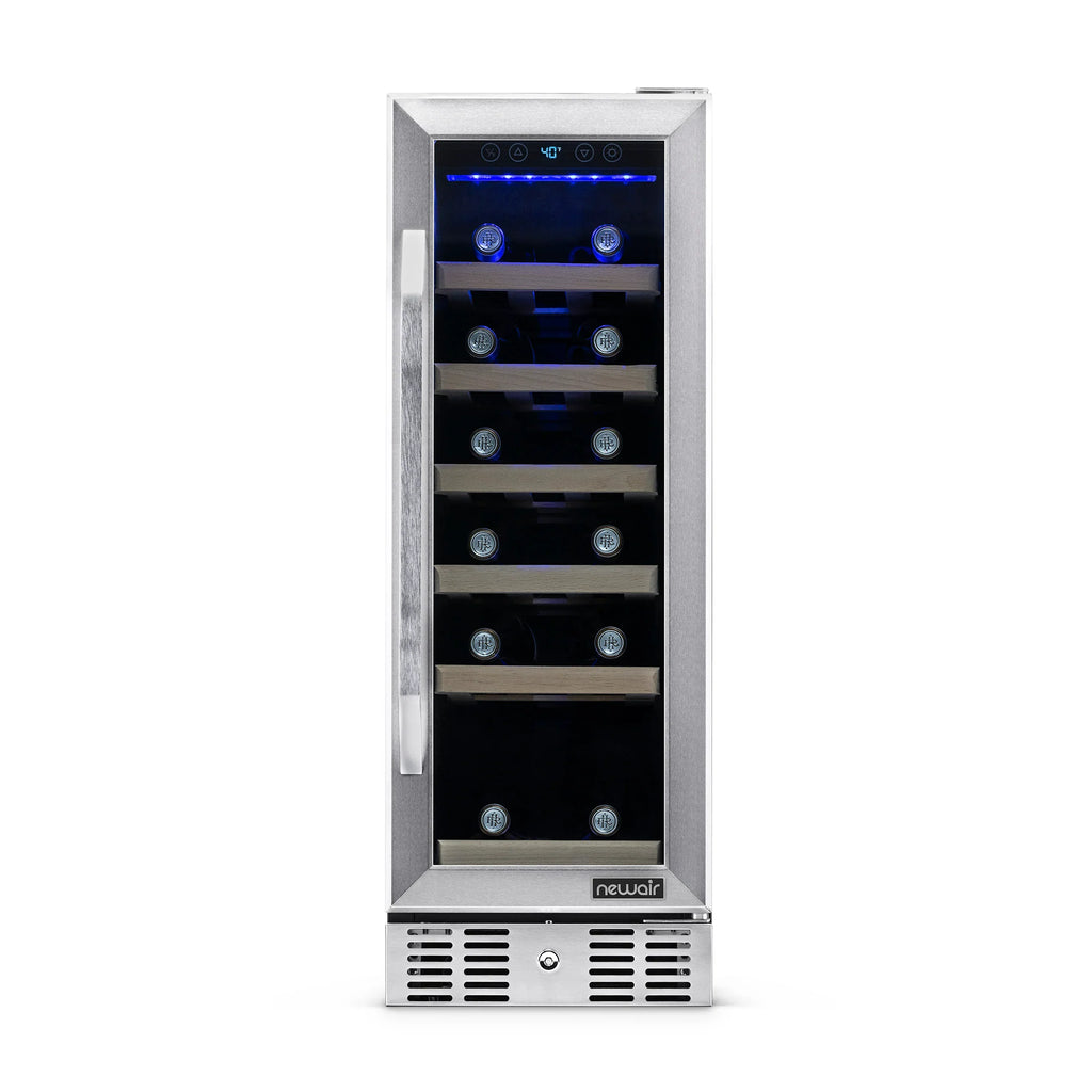 2025 Refrigerador de Vinos Empotrable Newair – Acero Inoxidable