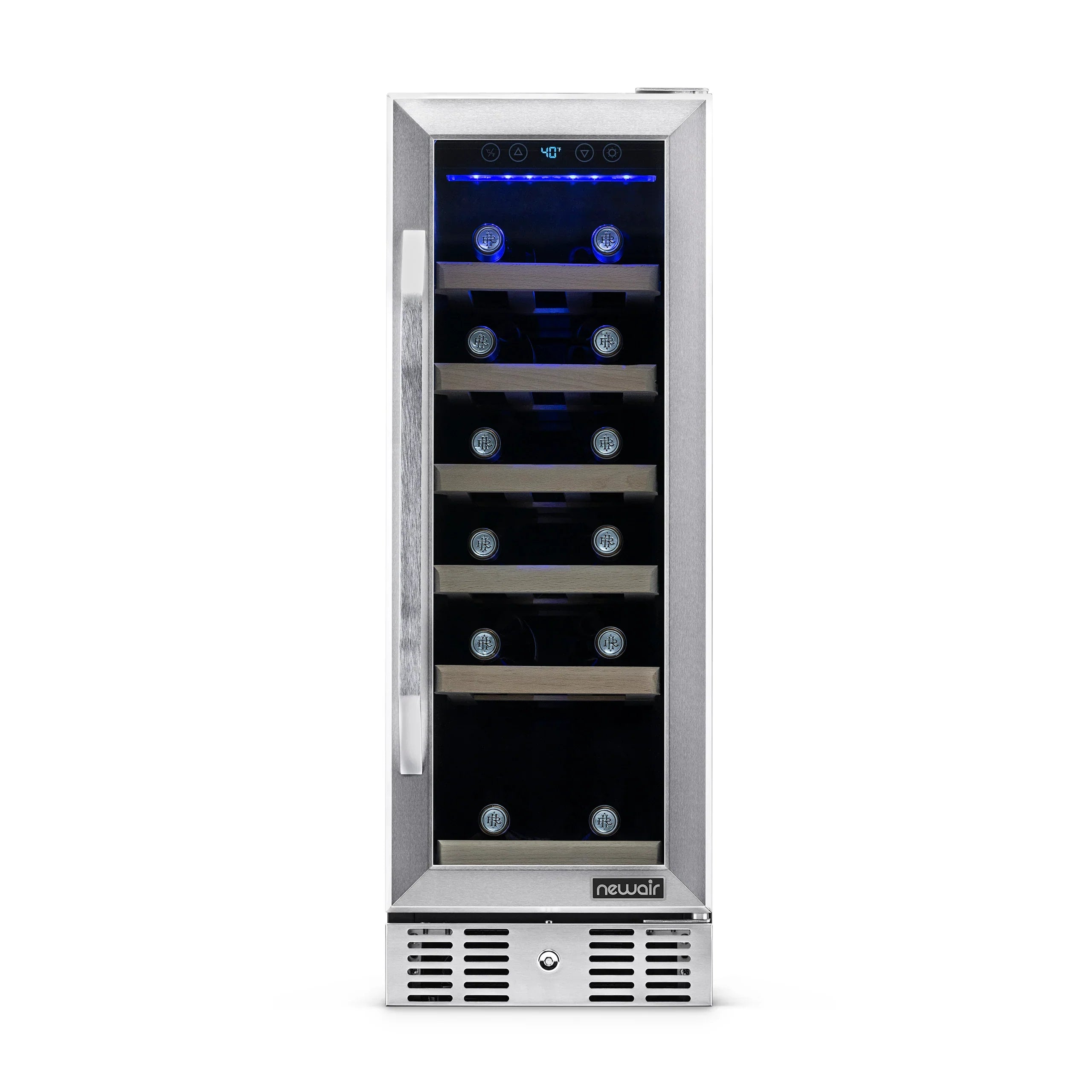 2025 Refrigerador de Vinos Empotrable Newair – Acero Inoxidable