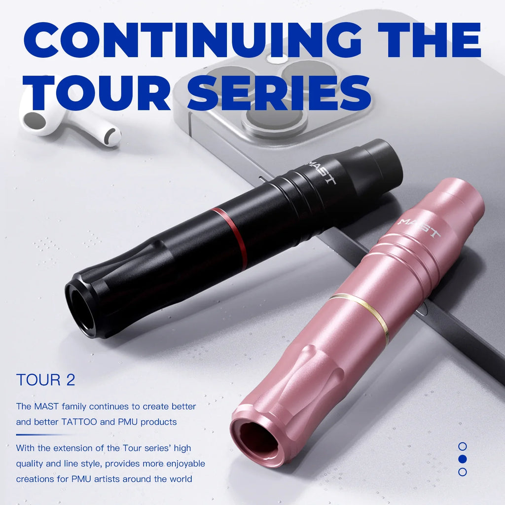 Kit de Baterías Mast Tour2 para Máquina de Tatuaje Inalámbrica tipo Bolígrafo