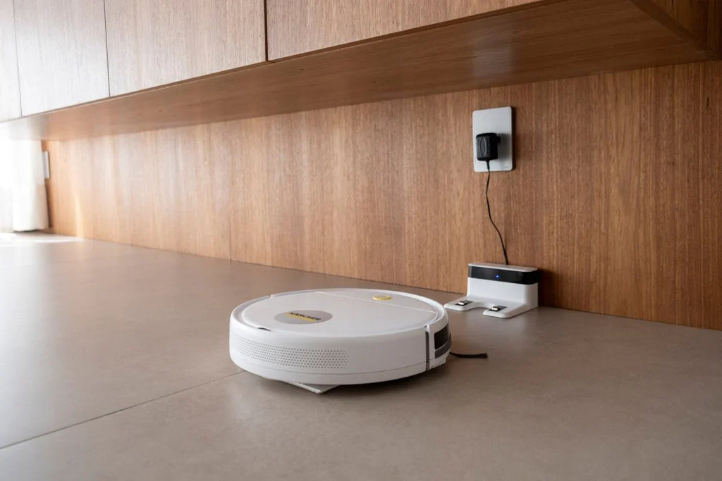 2025 Aspiradora Robot RCV 1 – Limpieza inteligente y eficiente para pisos duros