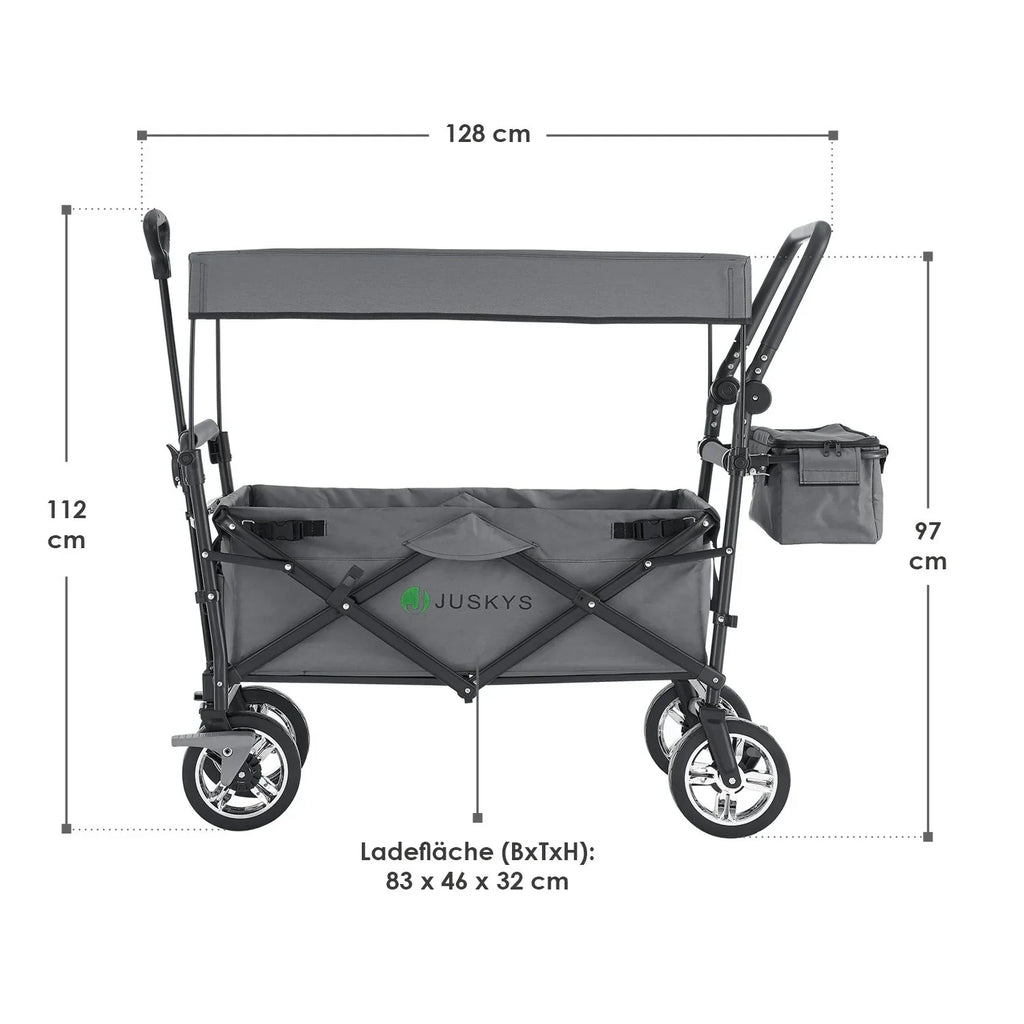 2025 Carro plegable con techo y bolsa