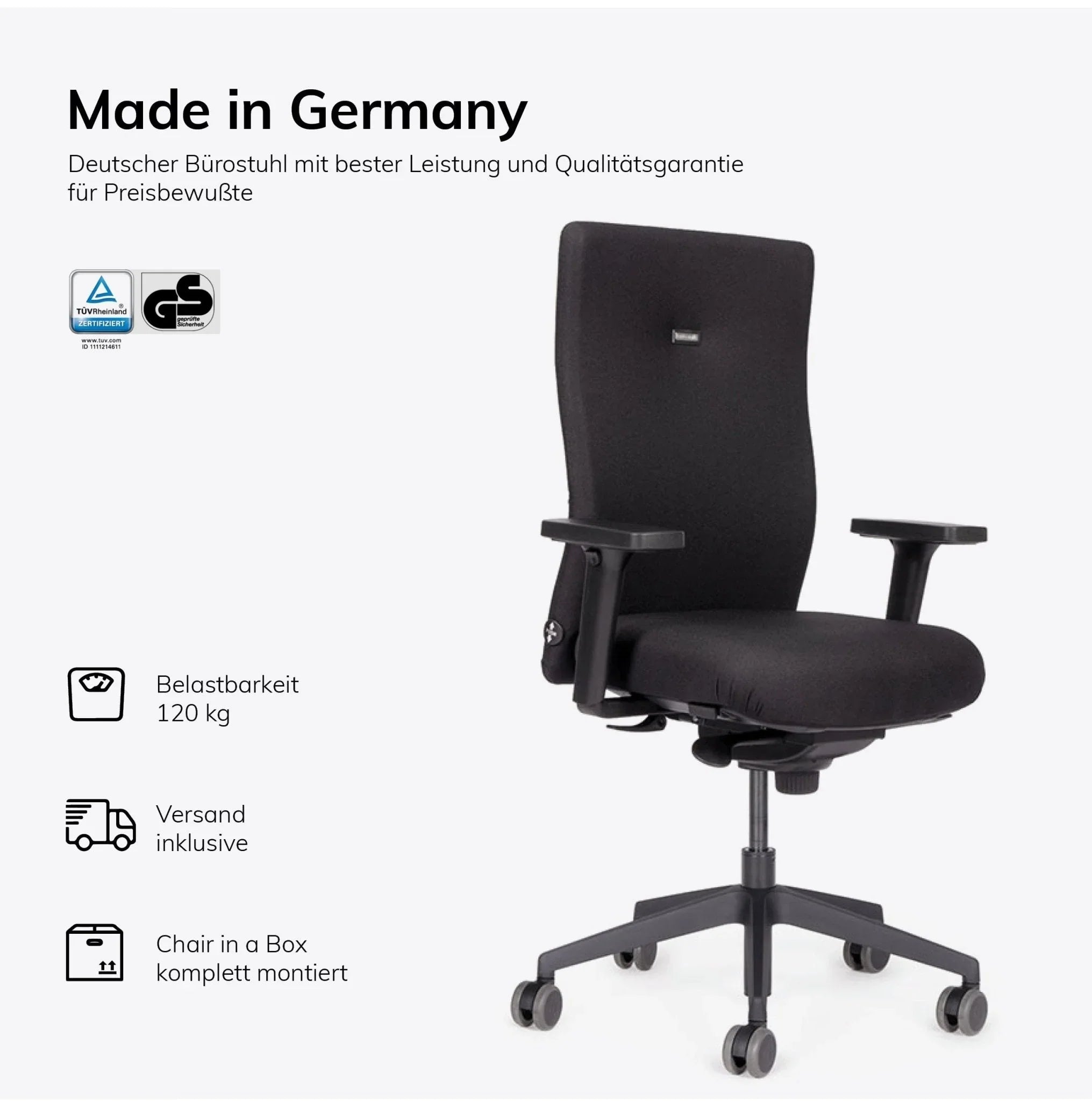 2025 Silla de Oficina Ergonómica lento AG10 StartUP con Brazos – Garantía de 30 Años