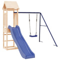 Parque Infantil De Exterior Madera Maciza De Pino Vidaxl