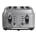 2025 Tostadora clásica Rangemaster RMCL4S201GY para 4 rebanadas – Gris