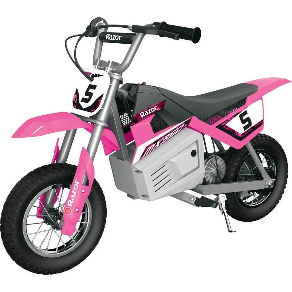 2025 Moto Cross Eléctrica para Niños Razor Dirt Rocket MX350 - Rosa
