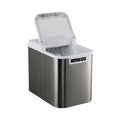 2025 Máquina de hacer hielo portátil CJC para mostrador con asa, bandeja de hielo y pala – para cocina, hogar, fiestas – 110V
