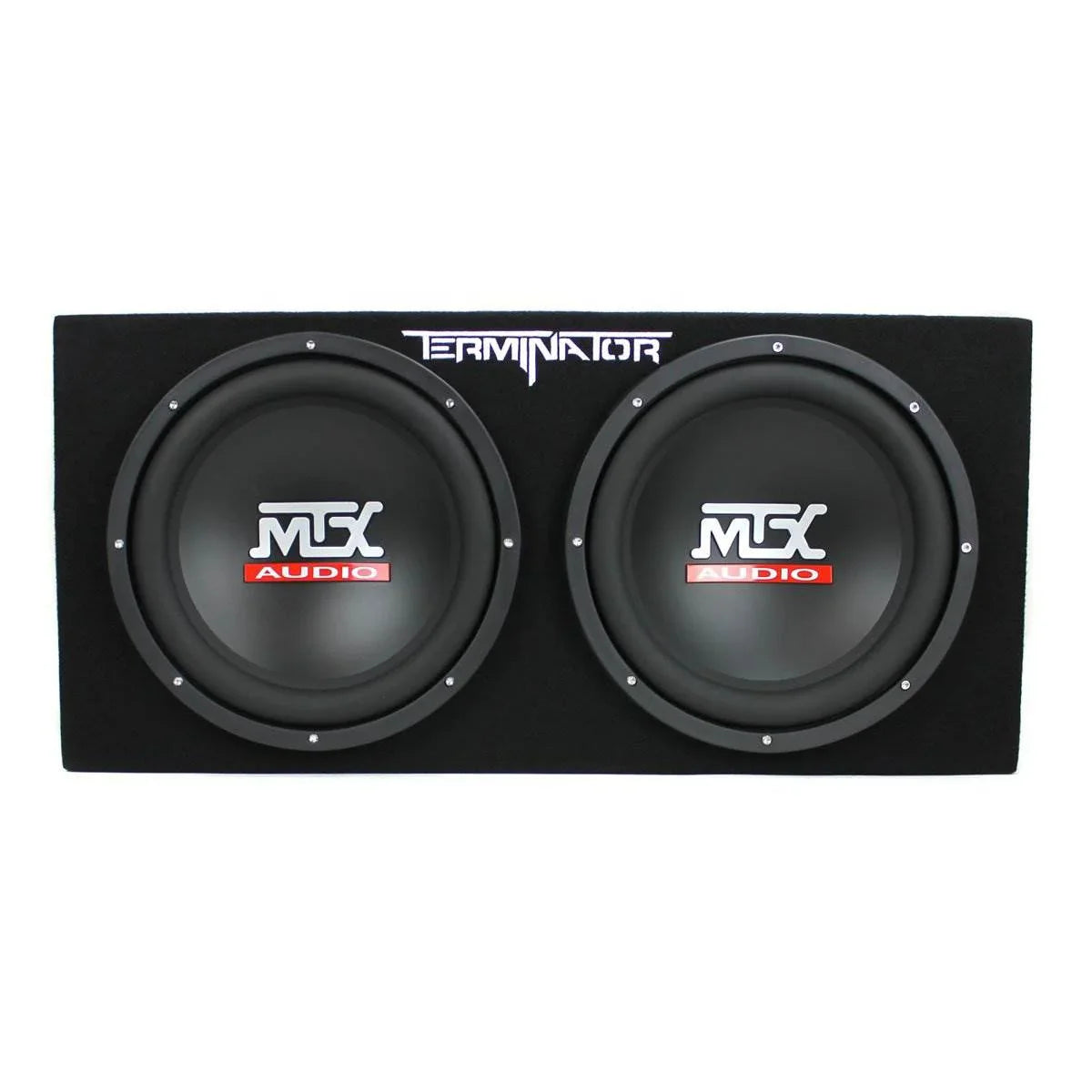 2025 Caja de bajos MTX TNE212D de 12″ 1200W con amplificador monobloque de 1500W y condensador de 2 Faradios