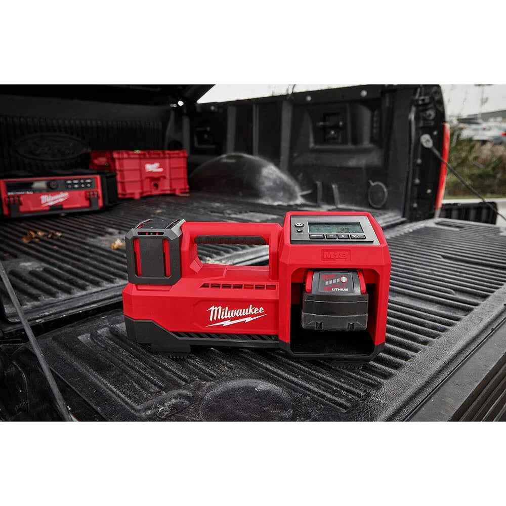 2025 Milwaukee 2848-20 M18 Inflador Compacto de Neumáticos, Solo Herramienta