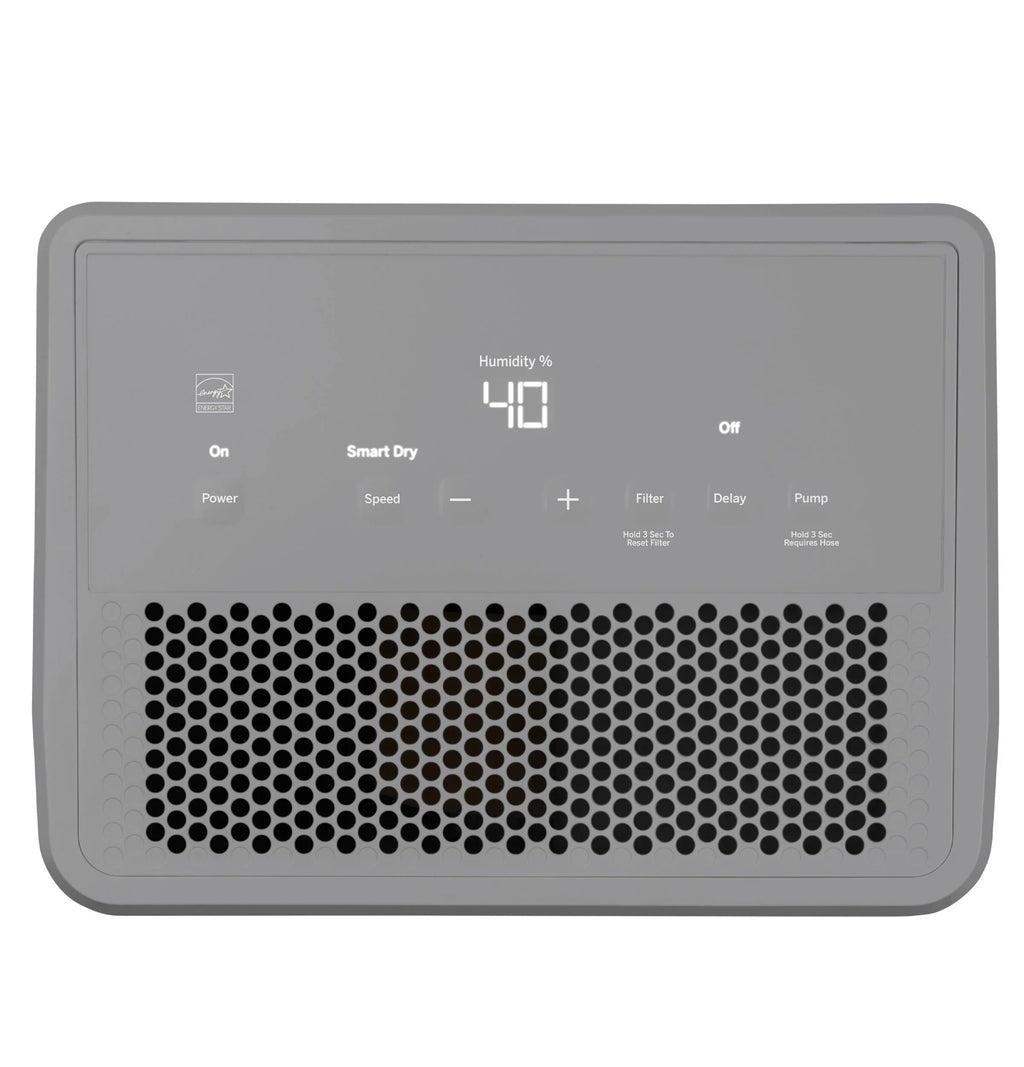 2025 GE Appliances APHR50LB – Deshumidificador Portátil con Bomba Integrada y Smart Dry, Certificado Energy Star®