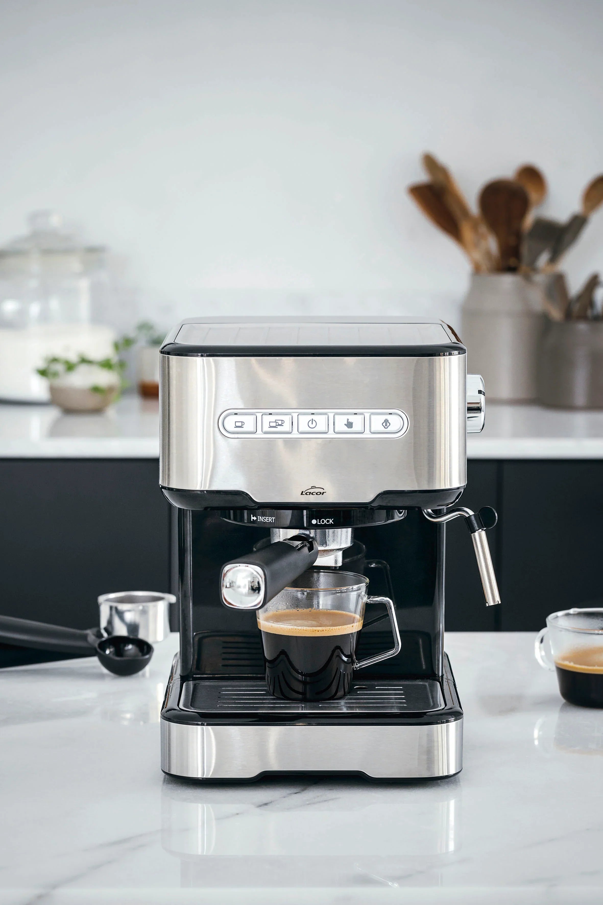 2025 Cafetera Espresso SENCE Tipo Bar – 15 Bares de Presión para Café Profesional en Casa