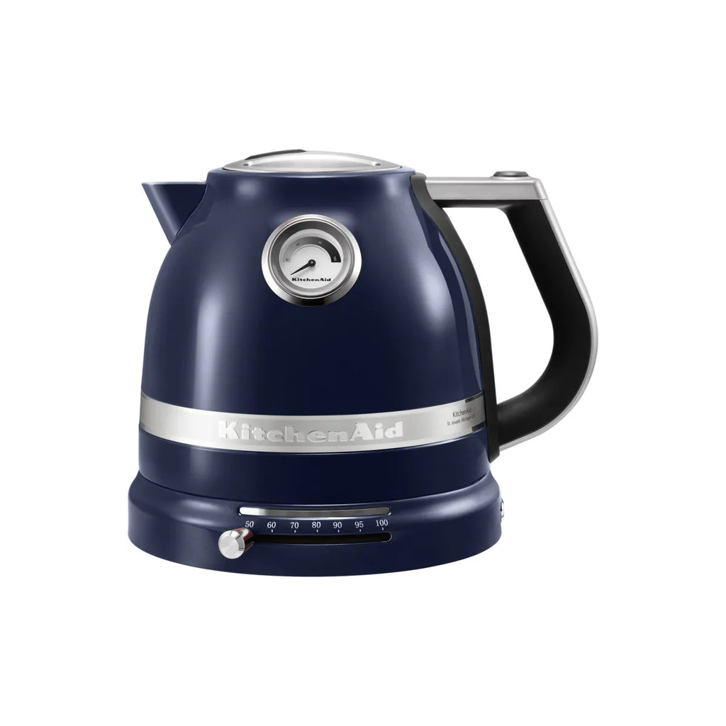2025 Set de desayuno KitchenAid Artisan con hervidor 5KEK1522, tostadora de 2 ranuras 5KMT2204 y soporte para panecillos