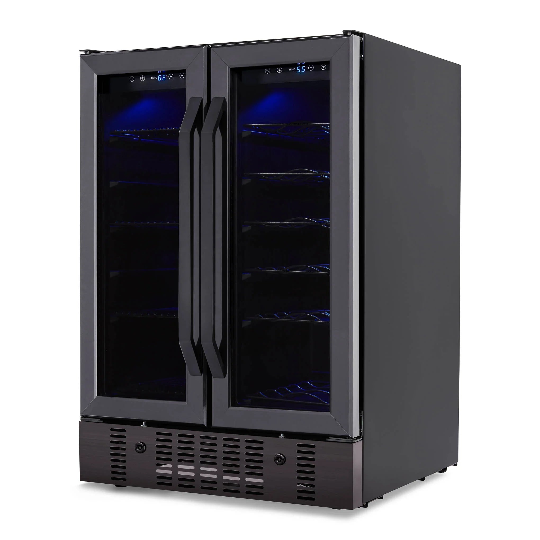 2025 Newair® Refrigerador Empotrable de Doble Zona – 60 Latas y 18 Botellas – 24"