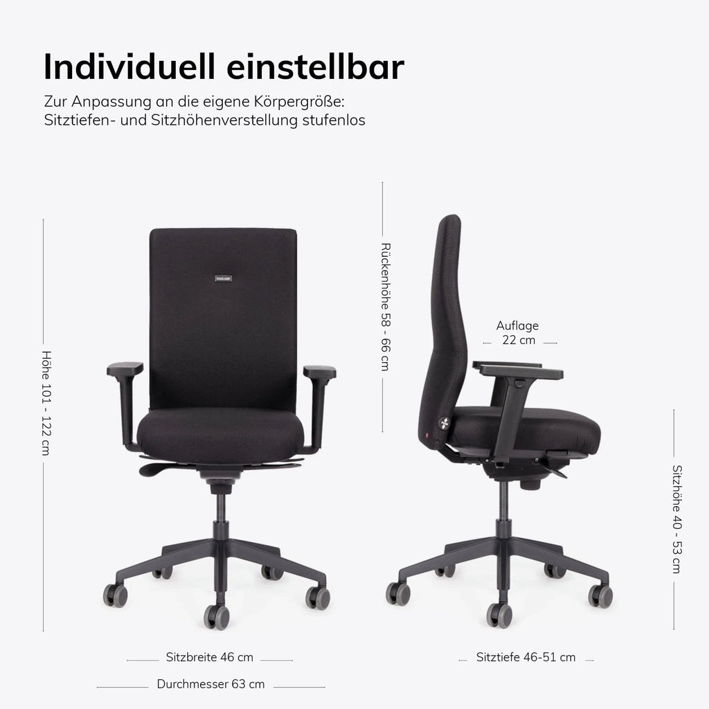 2025 Silla de Oficina Ergonómica lento AG10 StartUP con Brazos – Garantía de 30 Años