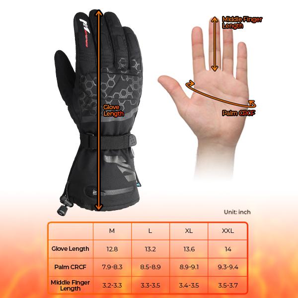 (Regalo Gratis) Guantes Calefaccionados Kemimoto para UTV, Motocicleta y Motonieve